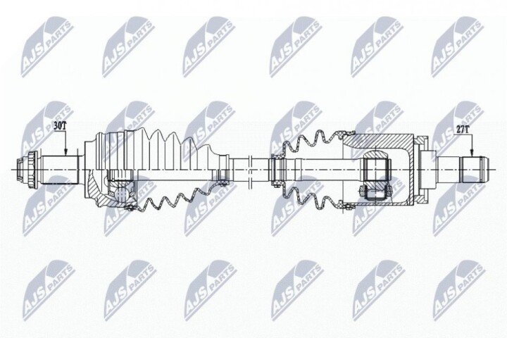 Полуось NTY NPW-BM-151 (фото 1)