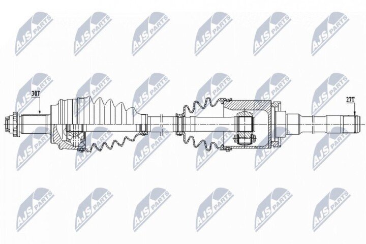 Полуось NTY NPW-BM-152 (фото 1)