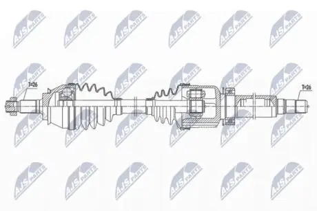 Полуось NTY NPW-BM-173