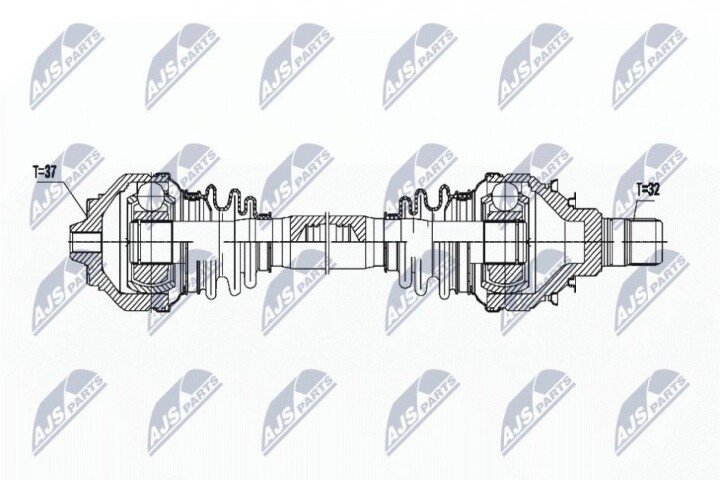 Полуось NTY NPW-BM-175 (фото 1)