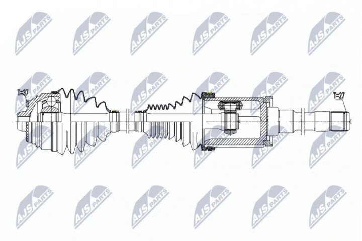 Піввісь NTY NPW-BM-178 (фото 1)