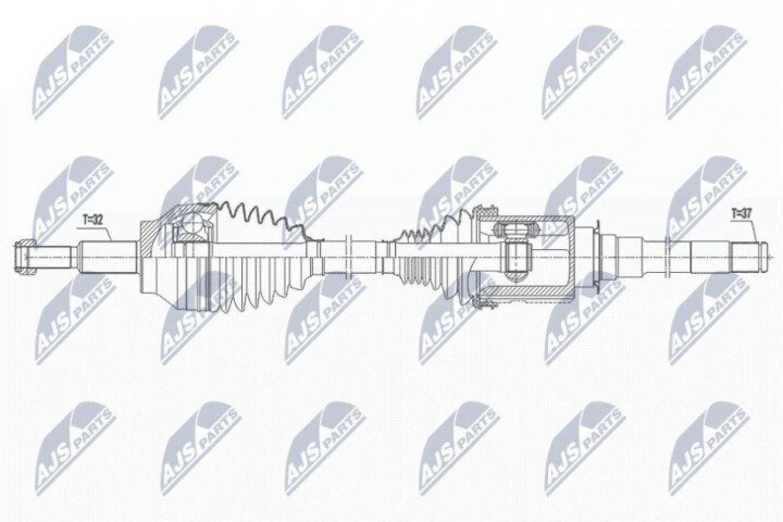 Полуось NTY NPW-CH-031 (фото 1)