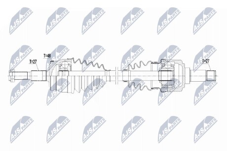 Піввісь NTY NPW-CH-090