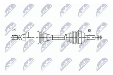 Піввісь NTY NPW-CH-118