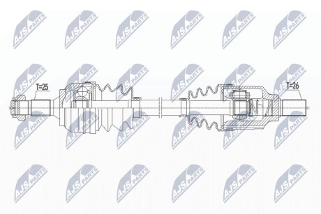 Піввісь NTY NPW-CT-087