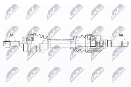 Полуось NTY NPW-CT-095