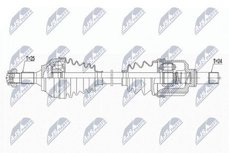 Піввісь NTY NPW-CT-103