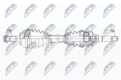 Полуось NTY NPW-CT-113