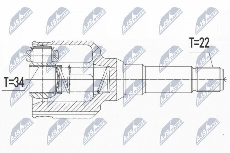 Шарнир равных угловых скоростей NTY NPW-CT-114