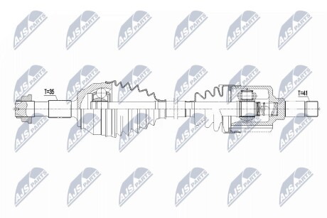 Піввісь NTY NPW-CT-117