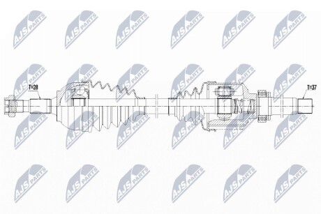 Полуось NTY NPW-CT-129