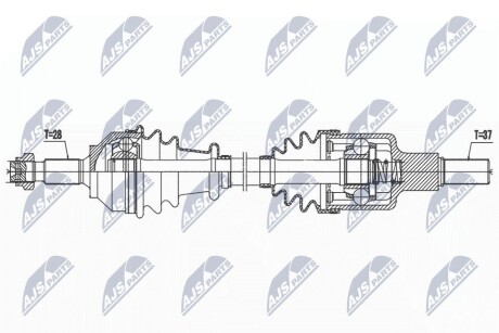 Автозапчасть NTY NPW-CT-133