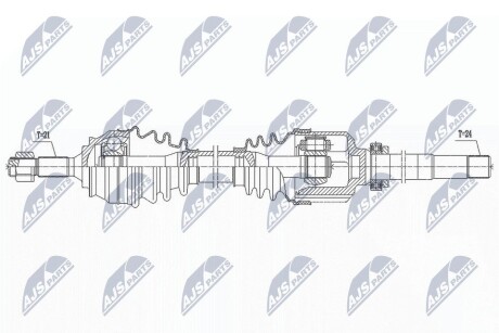 Автозапчастина NTY NPW-CT-135