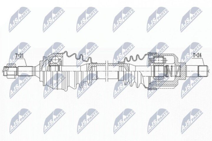 Автозапчастина NTY NPW-CT-137 (фото 1)