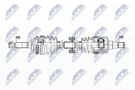 Полуось NTY NPW-DW-051