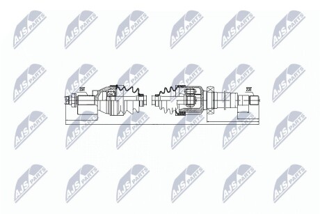 Полуось NTY NPW-FR-030 (фото 1)