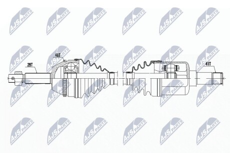 Піввісь NTY NPW-FR-062