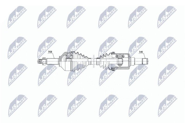 Полуось NTY NPW-FR-075 (фото 1)