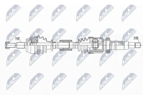 Полуось NTY NPW-FR-113