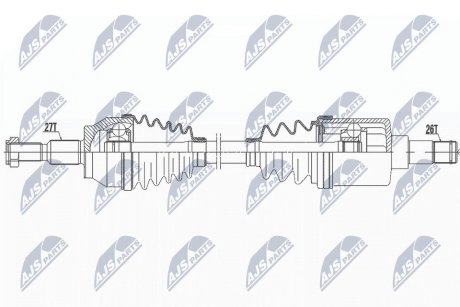 Полуось NTY NPW-FR-129