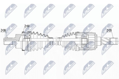 Автозапчасть NTY NPW-FR-159