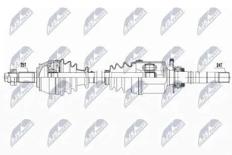 Полуось NTY NPW-FT-020