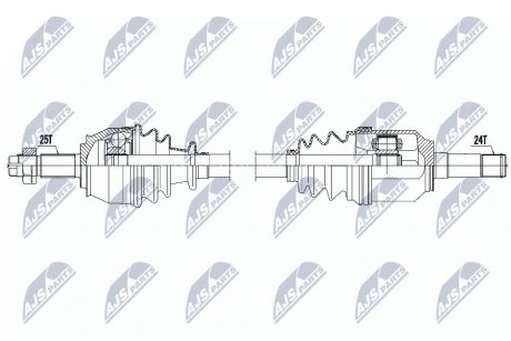 Полуось NTY NPW-FT-021 (фото 1)