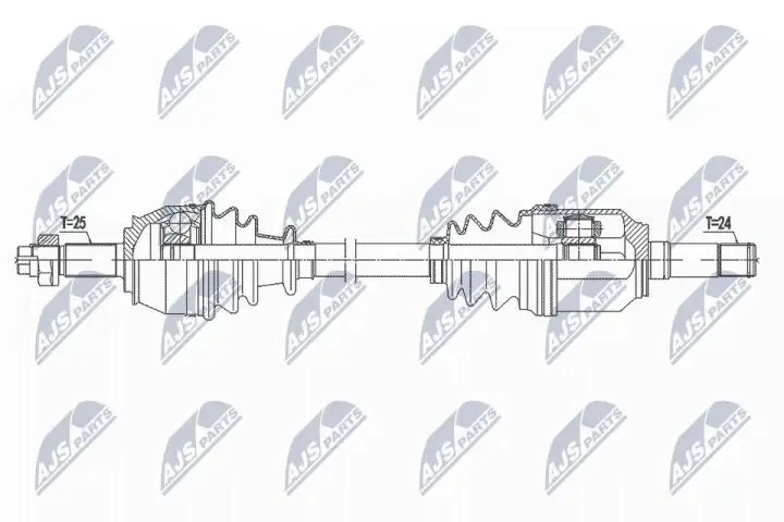 Полуось NTY NPW-FT-047 (фото 1)