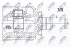 Шарнір рівних кутових швидкостей NTY NPW-HY-536 (фото 1)