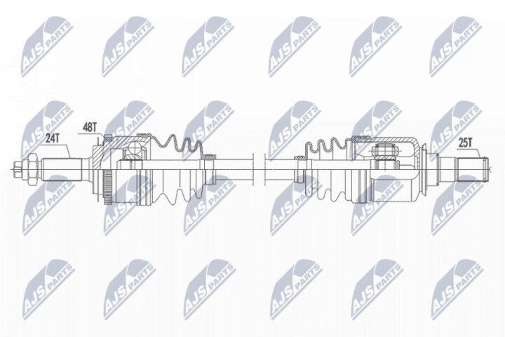 Піввісь NTY NPW-HY-585 (фото 1)