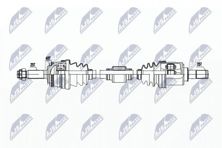 Піввісь NTY NPW-HY-605 (фото 1)