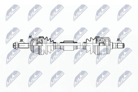 Полуось NTY NPW-HY-611