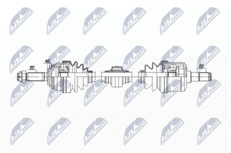 Полуось NTY NPW-HY-613