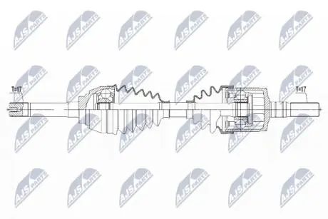 Полуось NTY NPW-IS-005
