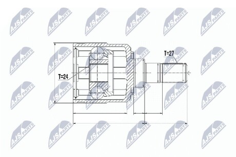 Шарнир равных угловых скоростей NTY NPW-KA-328