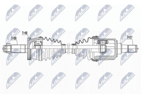 Піввісь NTY NPW-KA-400