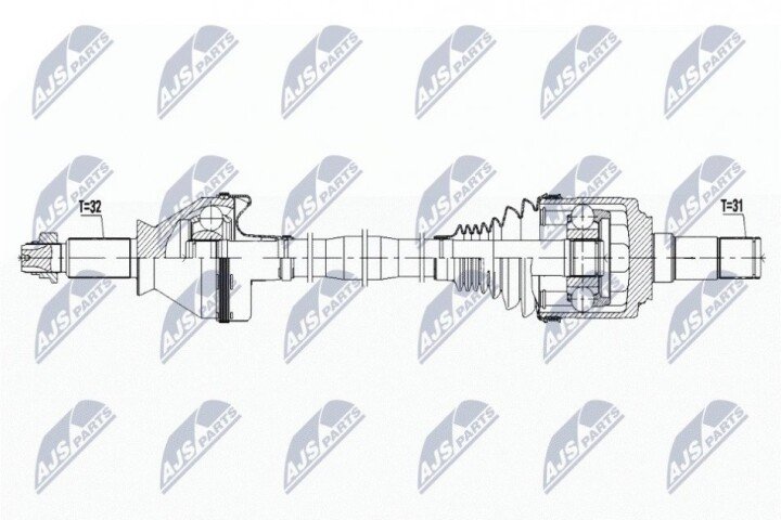 Автозапчастина NTY NPW-MA-005 (фото 1)