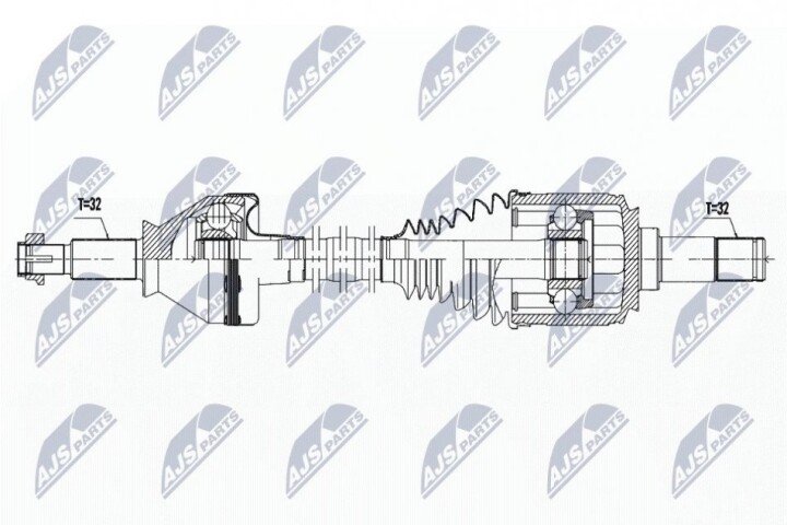 Автозапчастина NTY NPW-MA-006 (фото 1)