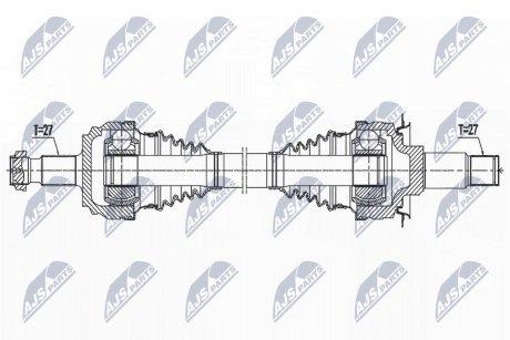 Автозапчастина NTY NPW-ME-148 (фото 1)