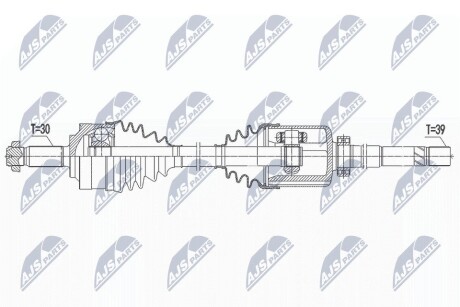 Автозапчастина NTY NPW-ME-152