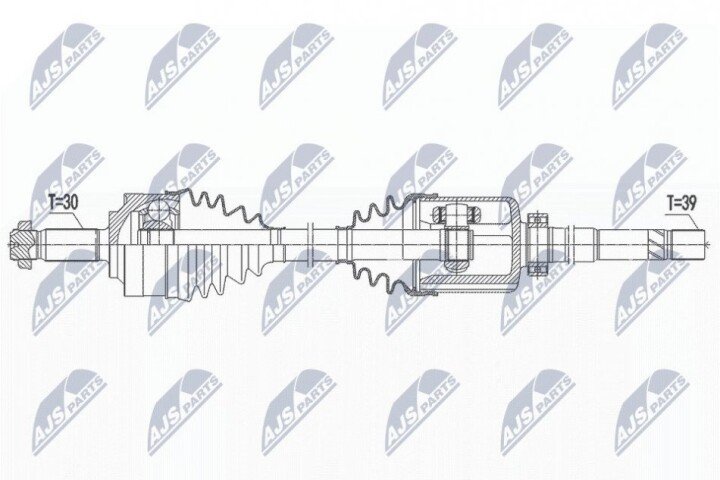 Автозапчастина NTY NPW-ME-152 (фото 1)