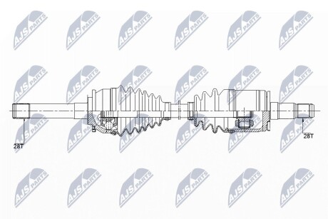 Піввісь NTY NPW-MS-059