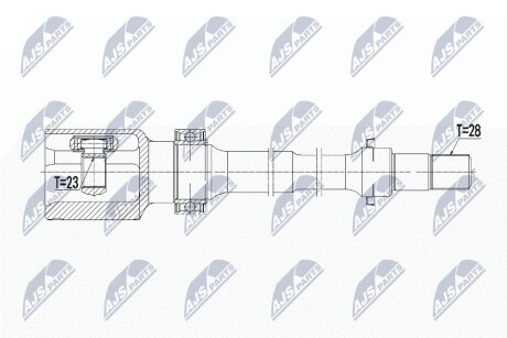 Шарнир равных угловых скоростей NTY NPW-MZ-057