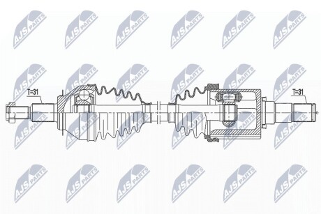 Автозапчастина NTY NPW-MZ-074