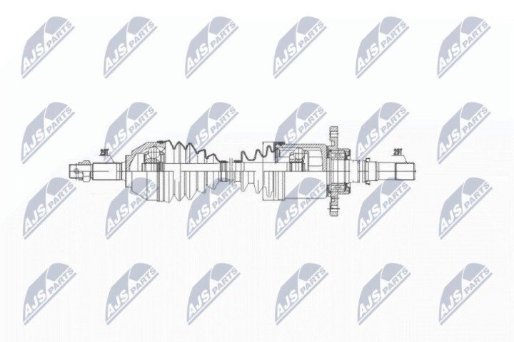 Піввісь NTY NPW-NS-041 (фото 1)