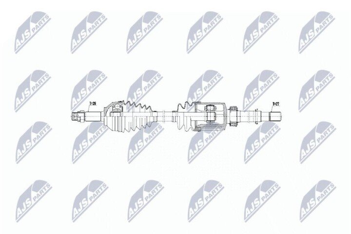 Полуось NTY NPW-NS-056 (фото 1)