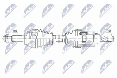 Піввісь NTY NPW-NS-098