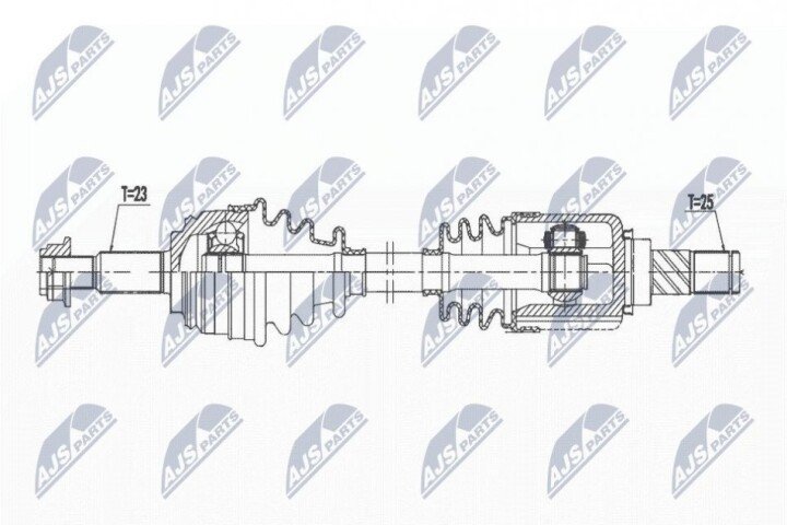 Піввісь NTY NPW-NS-108 (фото 1)