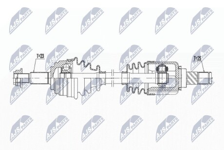 Піввісь NTY NPW-NS-110