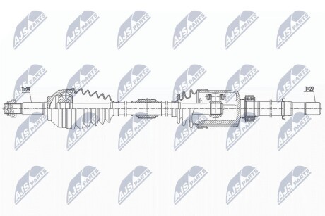 Піввісь NTY NPW-NS-130 (фото 1)